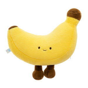 <span class=keywords><strong>Peluche</strong></span> <span class=keywords><strong>banane</strong></span> mignonne et amusante avec rembourrage en coton PP – Coussin d'assise décoratif doux et respectueux de la peau, idéal pour câliner - Product Image 5
