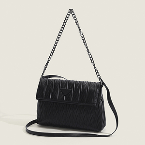 Borsa a tracolla a tracolla moda matelasse - Product Image 6