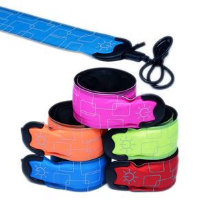 Gelang LED Menyala dengan Desain Geometris, Dapat Diisi Ulang via USB, Cocok untuk Lari Malam Hari - Product Image 5