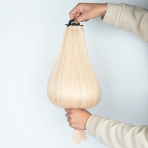 Extensiones de Cabello Humano Ruso Remy Virgen de Doble Trama Tipo Mariposa, Calidad Profesional de Alta Gama - Product Image 4