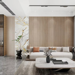 Ngân sách thân thiện với vàng lá hình nền không thấm nước đầu bằng chứng thực tế kết thúc bằng đá cẩm thạch tường Sticker 1.2x3 m/cuộn - Product Image 2