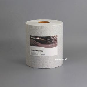 Nouveaux produits 2026, rouleaux de fibres spunlace grises TORK perforés, serviettes d'entretien, chiffons de nettoyage non tissés industriels - Product Image 5