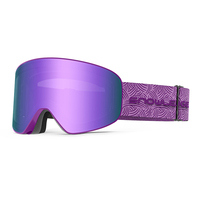 SNOWLEDGE Lunettes de ski d'hiver pour femmes, double couche, anti-buée, protection UV400, masque de ski, lunettes de snowboard pour hommes