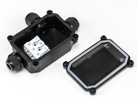 Boîtier de Jonction Électronique Mini IP67 1 Entrée 1 Sortie Certifié TUV CE, Sans Risque de Brevet, Distributeur Agréé OJ-5618