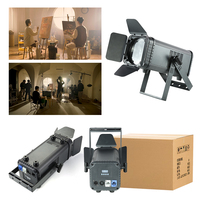 Bühnenbeleuchtungsausrüstung Professionelle Theater-TV-Studio DMX-Scheinwerfer 200W 3000K Warmweiß LED Fresnel-Licht