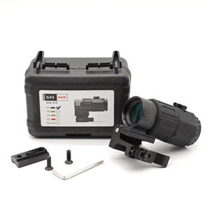 G45 하이 퀄리티 전술 범위 시력 5X 돋보기 레드 도트 야외 홀그래픽 전술 스코프 액세서리 - Product Image 3