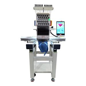 JUNMA Single Head Computerized Embroidery Machine 500x800mm Fully Automatic Large Commercial Flat Sewing Equipment - Product Image 3