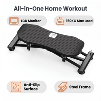 Máquina de Esquí Profesional para Gimnasio en Casa, Simulador de Esquí Interior, Entrenador Lateral de Piernas para Entrenamiento Cardiovascular