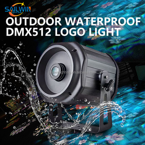 Sailwin al aire libre 200W copos <span class=keywords><strong>de</strong></span> nieve IP66 impermeable Gobo <span class=keywords><strong>proyector</strong></span> logotipo personalizado <span class=keywords><strong>Navidad</strong></span> <span class=keywords><strong>proyector</strong></span> escenario giratorio LOGO <span class=keywords><strong>proyector</strong></span> - Product Image 2