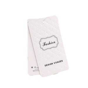 豪華なシルクスロープハングタグ掛けタグ文字列ループ衣服ラベル用衣類タグカスタムラベル - Product Image 1