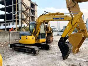 Mini-excavatrices Komatsu PC78 d'occasion, petite machine de terrassement, excavatrice hydraulique sur chenilles à vendre - Product Image 3