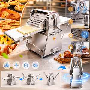Mini Laminoir à Pâte Électrique de Table <span class=keywords><strong>Pliable</strong></span> pour Usage Domestique, Idéal pour Petites Boulangeries, Pizzas <span class=keywords><strong>et</strong></span> Empanadas - Product Image 2