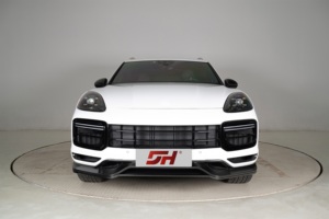 <span class=keywords><strong>Vente</strong></span> flash pour <span class=keywords><strong>Porsche</strong></span> <span class=keywords><strong>Cayenne</strong></span> 9Y0.1 2018-2023, pare-chocs avant en fibre de carbone de style TKT, lèvre avant, accessoires de voiture - Product Image 6