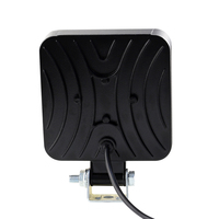 Projecteur de travail LED étanche DXZ 3 pouces carré 48W 16 LED 6000K 4800LM certifié CE 9V-80V pour SUV tout-terrain, bateau, 4x4, camion 4x4