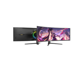 Monitor de Juegos Curvo de 49 Pulgadas 5K de Fábrica, 1ms 120Hz 165Hz 240Hz, Monitor de Computadora con Alta Frecuencia de Actualización para Gamers, OEM y ODM - Product Image 1