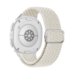 <span class=keywords><strong>Bracelet</strong></span> de montre en nylon extensible 40 mm pour <span class=keywords><strong>Samsung</strong></span> <span class=keywords><strong>Galaxy</strong></span> <span class=keywords><strong>Watch</strong></span> 8 FE, tissu doux pour la peau, <span class=keywords><strong>bracelet</strong></span> en tissu pour femmes - Product Image 2
