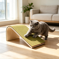 Grattoir pour chat en liège naturel et feutre, écologique, durable, grand format
