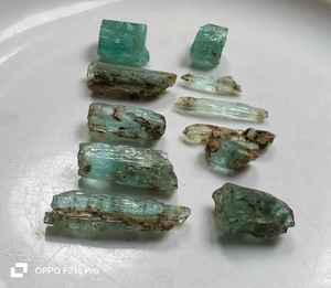 อควาเมรีนแท้คุณภาพสูงจากธรรมชาติ ขัดเงา ปรับแต่งได้ สำหรับเรกิ ความสงบ ความกระจ่างใส การบำบัดทางอารมณ์ และเครื่องมือทางจิตวิญญาณ BAITHU - Product Image 2