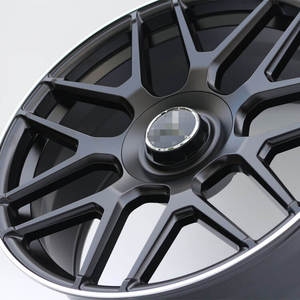 Disponibili Cerchi in Lega di Alluminio Forgiato da 21 e 22 Pollici con Finitura Nera e 7 Razze <span class=keywords><strong>a</strong></span> Y per <span class=keywords><strong>Mercedes</strong></span> <span class=keywords><strong>Classe</strong></span> G G-Wagon - Product Image 3