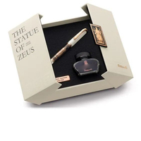 Bouteille double de parfum cylindrique au design personnalisé avec bouchon magnétique Boîte en papier pour l'emballage de parfum