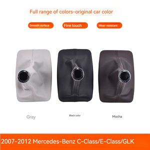 Accesorios para automóviles para <span class=keywords><strong>mercedes</strong></span>-<span class=keywords><strong>benz</strong></span> Clase C Clase E W204C180 E200 GLK300 palanca de cambios palanca de parada colgante chaqueta antipolvo de engranaje de balonmano - Product Image 3