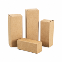 Cartons d'emballage en carton ondulé Kraft personnalisés RSC avec système de sécurité pliable, vente en gros directe usine pour la logistique e-commerce et la vente au détail