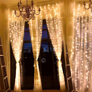4M lumières De Noël en plein air décoration Tombent 0.4-0.6m led rideau icicle lumières de Rue de Jardin Guirlande Fée lumière - Product Image 6