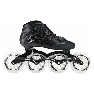 High Rebound PU Wheel Professional Carbon Speed Inline Skate Wheels 90mm 100mm 85A