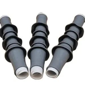 High voltage cold shrinkable cable terminal insulation three core cable accessories low voltage cold shrinkable sleeve