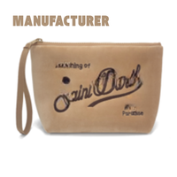 Pochette de Soirée Noire à Fermeture Éclair, Sac à Main Cosmétique Doux et Chaud en Peluche Hiver avec Lettre Brodé pour Femmes