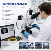 Fiber Quality Testing Analyzer Instrument Textile Laboratory QC Cotton Wool Flax Diameter Grading Machine