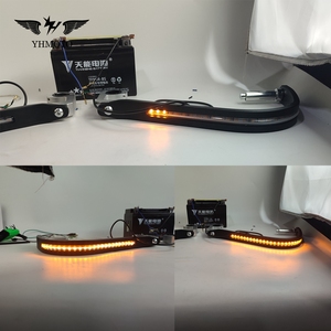 Motorrad Handschutz indicatori di direzione a Led sequenziali indicatore della cinghia paramano per <span class=keywords><strong>moto</strong></span> per Harley KTM Suzuki - Product Image 4