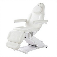 Table de massage esthétique moderne rose à 3 moteurs avec chaise inclinable intégrale pour salon, en PVC – Prix abordable