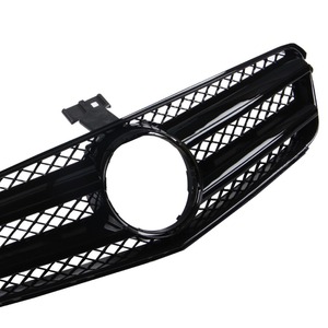 Mercedes-Benz C-Class W204 Coupe <b>Grille</b> <b>Mesh</b> Modification Black ABS Plastic Bumper Front <b>Grille</b> - Product Image 3
