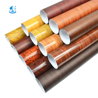 Film PVC pour meubles pour panneaux de bois alvéolaires en aggloméré PVC par ligne de laminage PUR