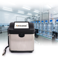 Imprimante jet d'encre industrielle CIJ Aricode haute vitesse 420 m/min pour l'impression de dates sur bouteilles