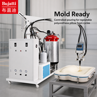 Machine à mousser PU basse pression Bujatti pour le moulage de précision des oreillers en mousse à mémoire de forme