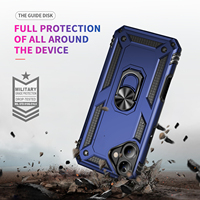 2-in-1 Stoßfeste Dual-Layer Armor Handyhülle für iPhone 17 18 Kratzfeste Hülle mit Metallring