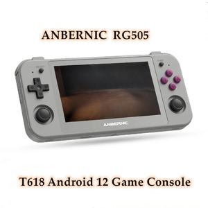 Consola de juegos portátil <span class=keywords><strong>ANBERNIC</strong></span> <span class=keywords><strong>RG505</strong></span>, reproductor de vídeo portátil, joystick Hall incorporado, consola de videojuegos portátil Android 12 - Product Image 3