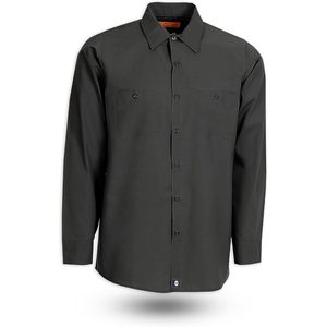 Chemise de travail industrielle à manches longues pour homme, modèle S10, anti-salissure, uniforme de travail - Product Image 1