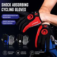 Gants de cyclisme HR printemps-été pour sports de plein air, coupe-vent, antidérapants, compatibles écran tactile, en tissu tricoté résistant à l'usure, pour femmes et hommes, vente en gros