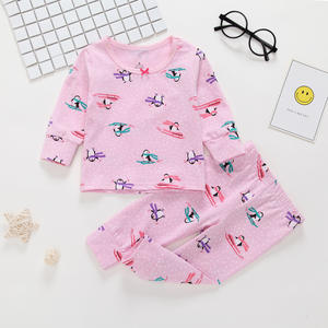 Fournisseur chinois, achat en ligne en gros, vêtements de boutique pour enfants, ensemble de sous-vêtements à manches longues à motifs de dessins animés pour bébé - Product Image 5