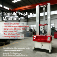 Machine d'essai de traction universelle pour matériaux en caoutchouc, plastique et élastomère, conforme aux normes ASTM C1135 et ASTM D412