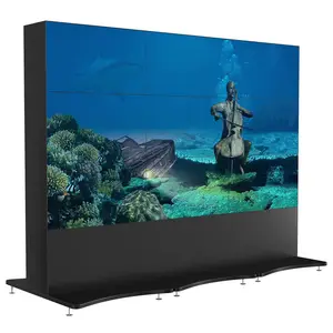 Màn Hình Hiển Thị Bảng Điều Khiển Màn Hình Lcd Video 65 Inch Đầu Vào Vga Bnc Dvi Liền Mạch Với Samsung