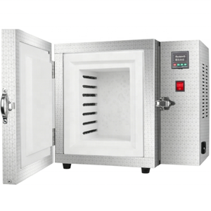 Four de laboratoire numérique compact 800C pour la fusion de bijoux et le four de déshoussage dentaire avec contrôleur PID - Product Image 3