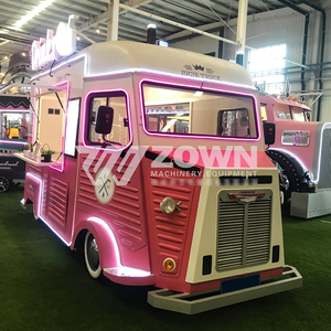 Modern Mobile Food Van Customizable Food Cart with Logo & Color Design - Product Image 1