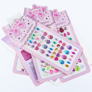 สติกเกอร์ติดเพชรกันน้ำ GP แบบมีกาวในตัว สำหรับตกแต่งตัว เล็บ แต่งหน้าสำหรับเด็ก <span class=keywords><strong>งาน</strong></span>เทศกาล DIY ตกแต่งใบหน้า - Product Image 4