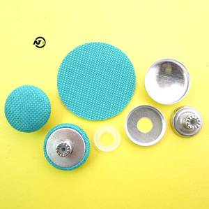 Nút áo jean kim loại tùy chỉnh logo, đinh tán, nút áo bằng đồng thau có lõi cao su dùng cho quần tây, quần dài - Product Image 5