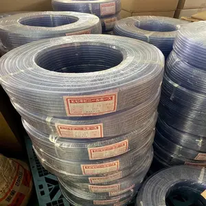 ברור פלסטיק PVC DEHP משלוח גמיש צינור לניקוז, חקלאות, תעשייתי, ויניל הגנה על כיסוי צינור Rohs