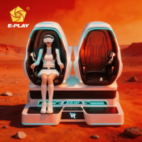 Máquina de Juegos VR 2026, Nueva, para 2 Personas, Juego de Arcade VR, Equipo VR/AR/MR, Realidad Virtual 3D 5D 7D 9D, Simulador de Montaña Rusa con Movimiento